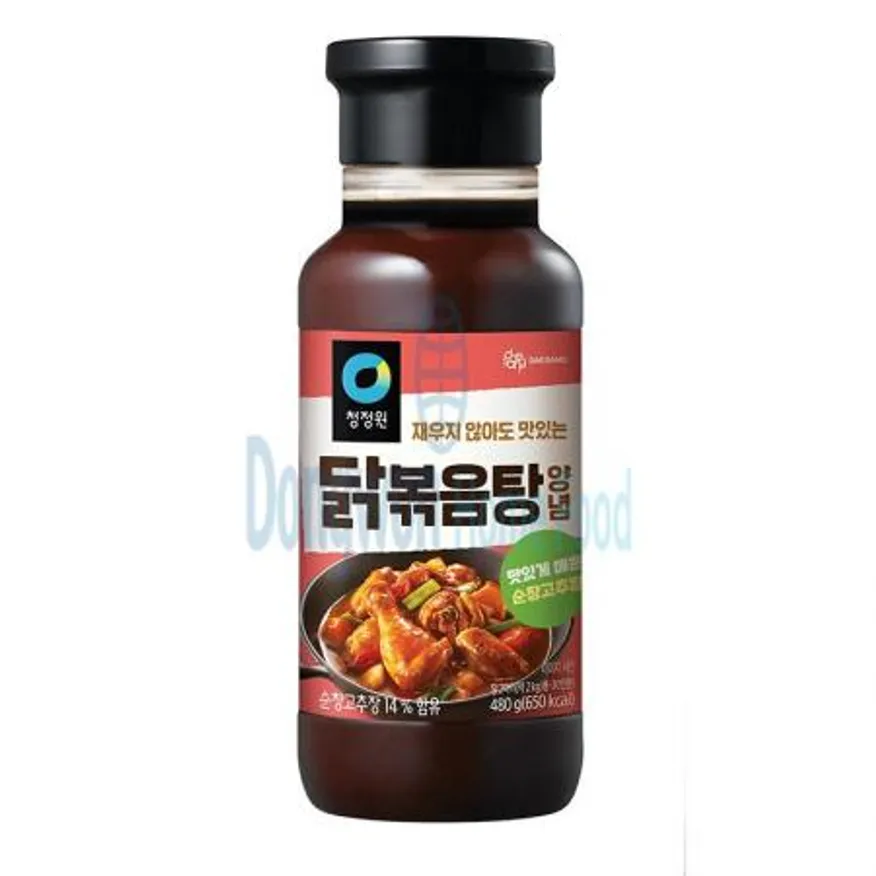 (16:30마감(D) 청정원닭볶음양념(대상/480g)EA 이미지