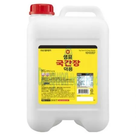 (16:30마감(D) 국간장(샘표/14L)EA 이미지