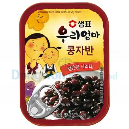 (16:30마감(D) 우리엄마콩자반(국내산/샘표/70G)EA 이미지