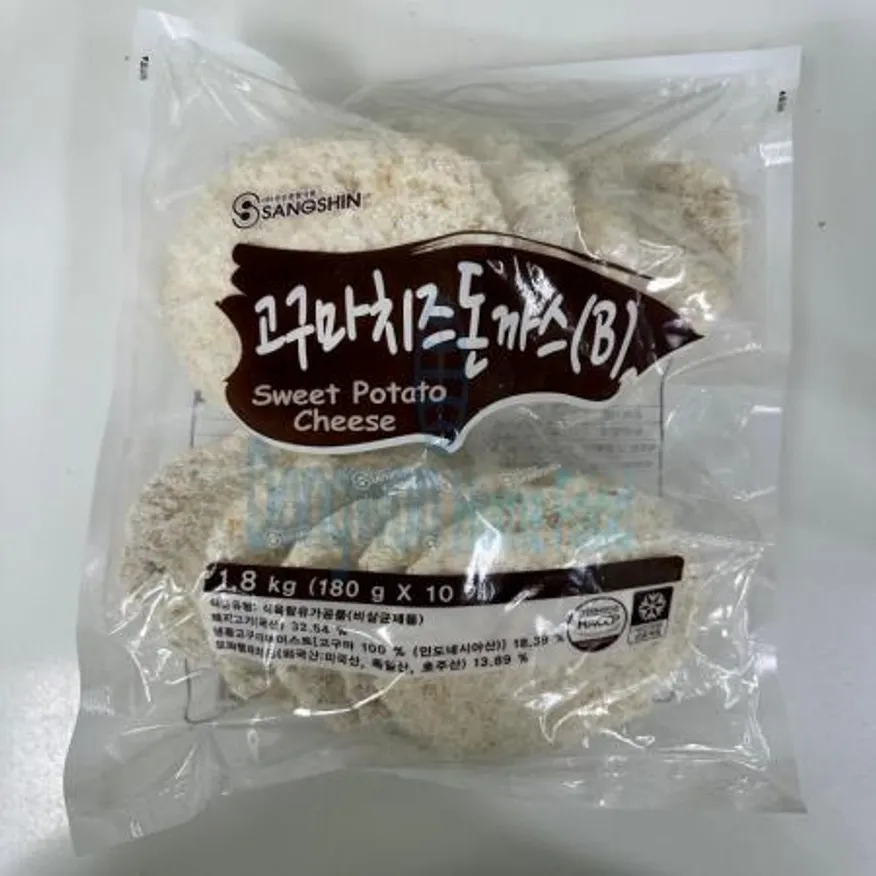 (16:30마감(D) 고구마치즈돈까스(B)(상신/등심:국내산/1.8kg)EA 이미지