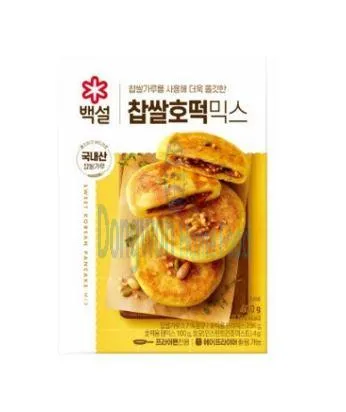 (16:30마감(D) 백설찰떡호떡믹스(CJ/400g)EA 이미지