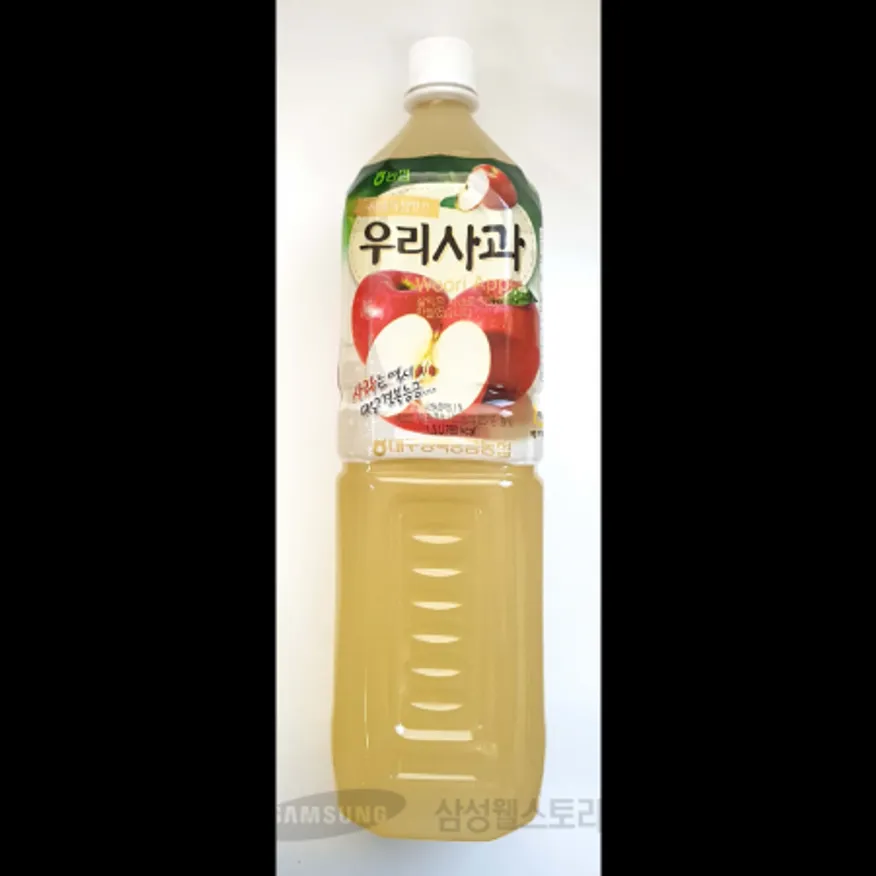 (16:30마감)사과주스페트(12EA/BOX/농협/1.5L/EA/우리사과) 이미지