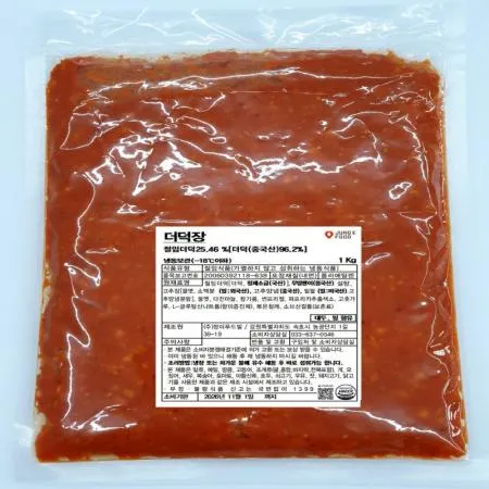 (16:30마감(D) 더덕장(더덕:중국산/정이푸드빌/냉동/1KG)EA 이미지