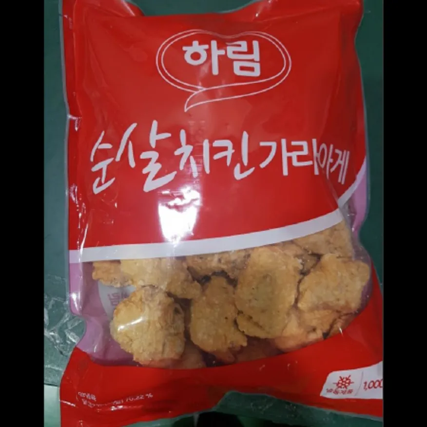 (16:30마감)순살치킨가라아게(하림/1KG(약40G/EA)/PAC/계육:외국산) 이미지