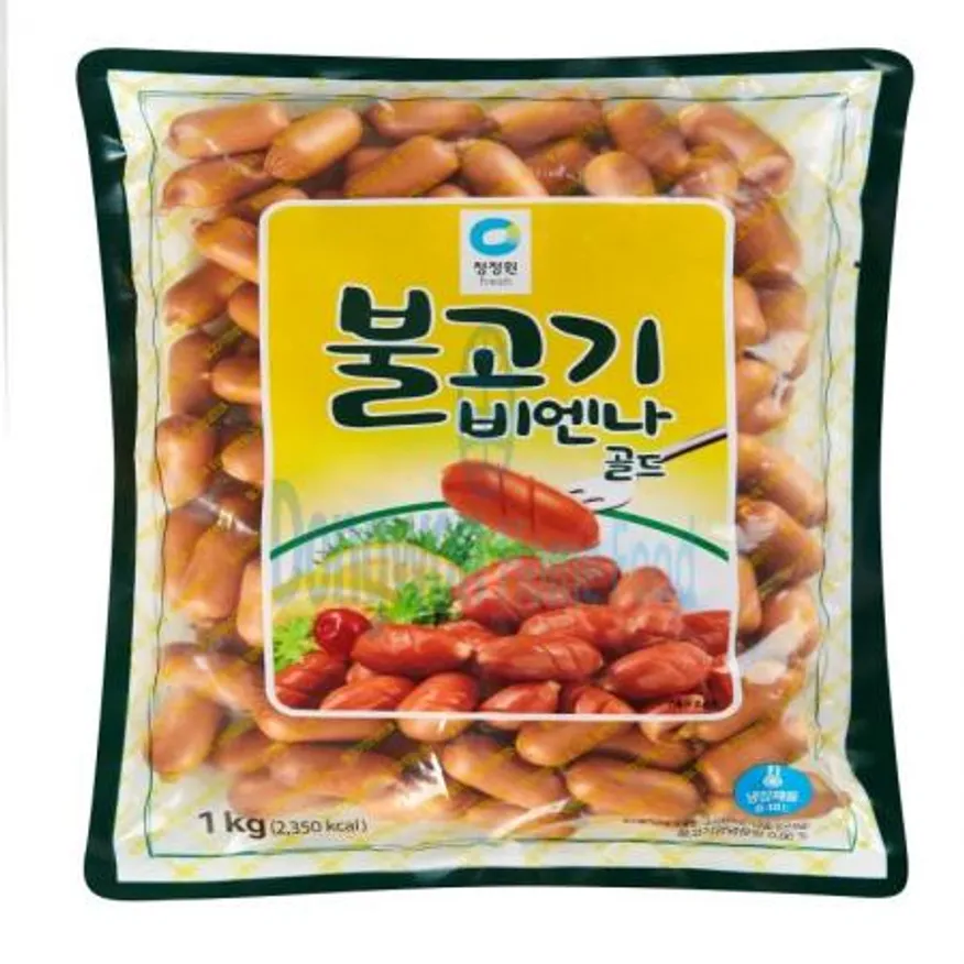 (16:30마감(D) 청정원불고기비엔나골드(대상/돼지고기:국산,닭고기:국산/1KG)EA 이미지