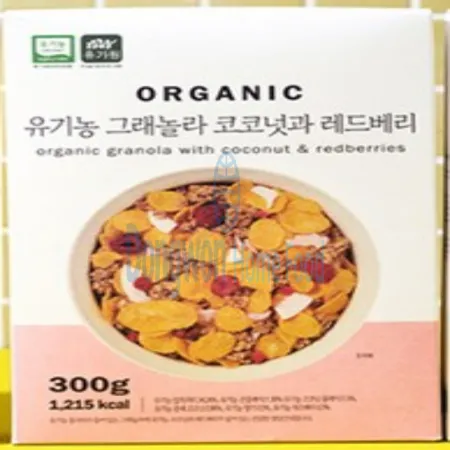 (16:30마감(D) 유기농그래놀라코코넛과레드베리(유가원/300G)EA 이미지