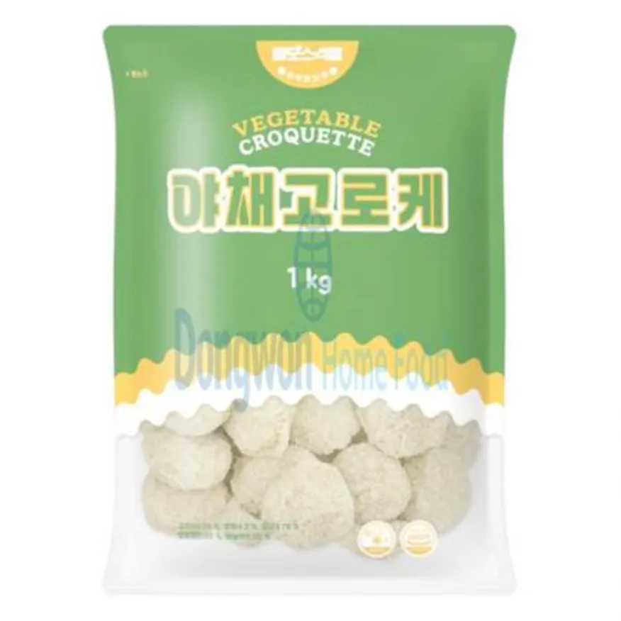 (16:30마감(D) 야채고로케(맘모스/약30입/1KG)EA 이미지