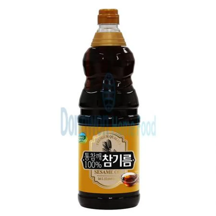 (16:30마감(D) 참기름(신송/통참깨100%/1.6L)EA 이미지