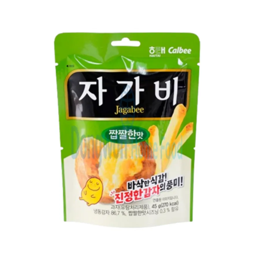 (16:30마감(D) 자가비짭짤한맛(해태/45G*12EA/W)BOX 이미지