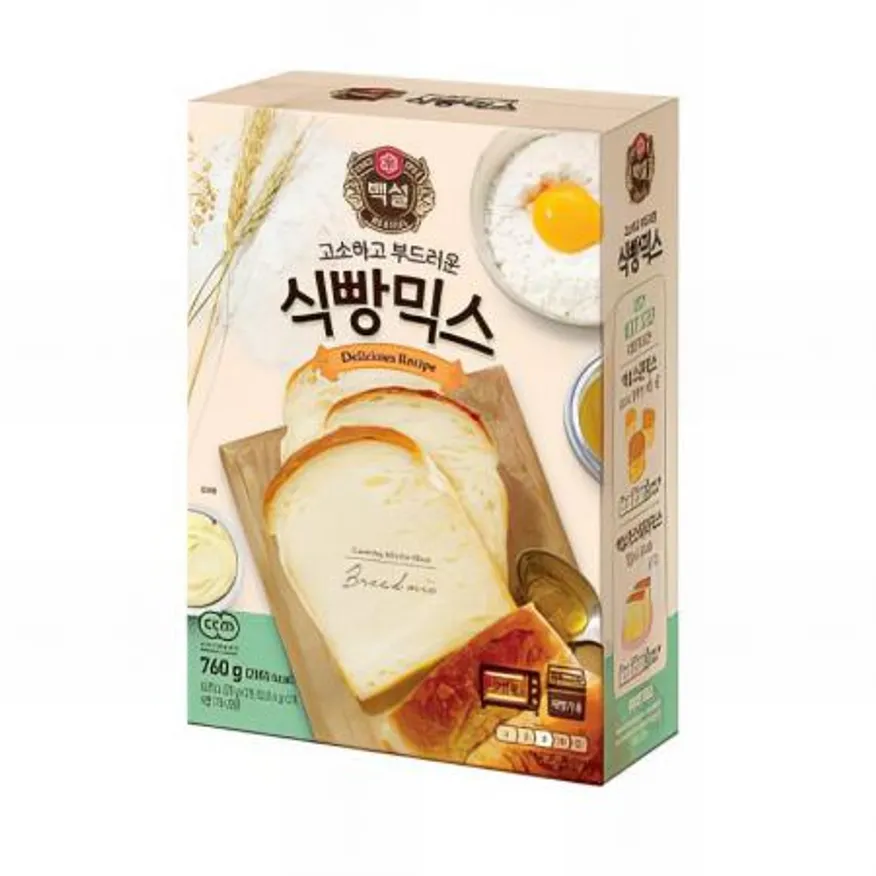 (16:30마감(D) 백설식빵믹스(CJ/760g)EA 이미지