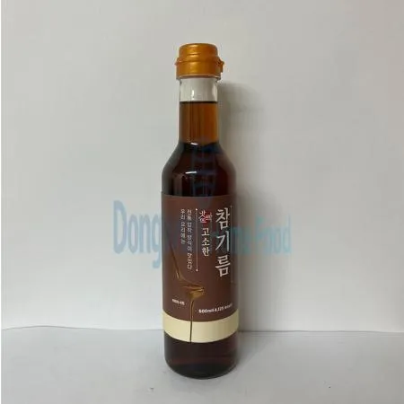 (16:30마감(D) 고소한참기름(참깨:외국산/맛뜨락/500ml)EA 이미지