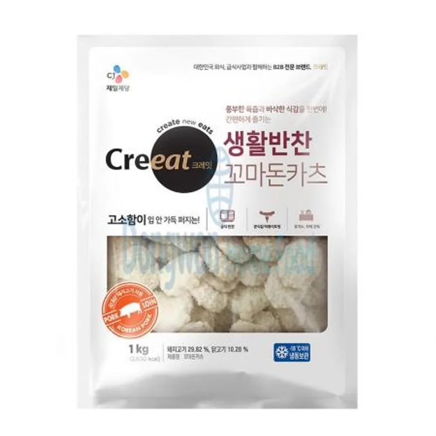 (16:30마감(D) 꼬마돈까스(CJ/돼지고기:국산,닭고기:국산/1kg)EA 이미지
