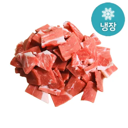 한우전각[2*3*0.3cm국거리](500g내외/국내산/1++)