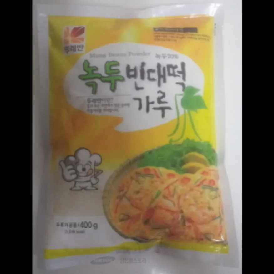 (16:30마감)녹두빈대떡가루(400G/PAC/뚜레반) 이미지