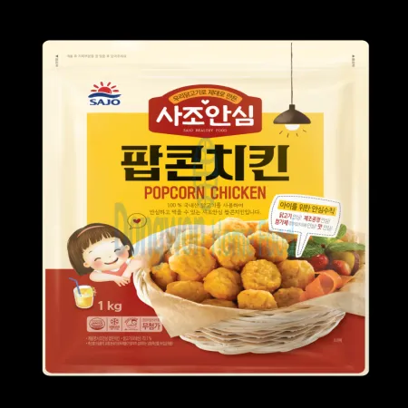 (16:30마감(D) 안심팝콘치킨(사조/계육:국내산/냉동/1kg)EA 이미지