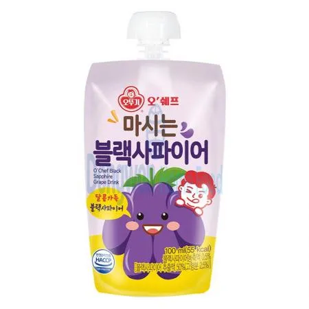 (16:30마감(D) 마시는블랙사파이어(오뚜기/100ML*100입)BOX 이미지