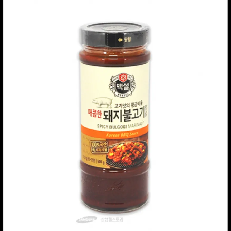 (16:30마감)RTXA매콤한돼지불고기양념소스(500G/EA/CJ) 이미지