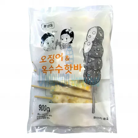 (16:30마감(D) 오징어옥수수핫바(중국/가토코/90g*10입/900g)EA 이미지