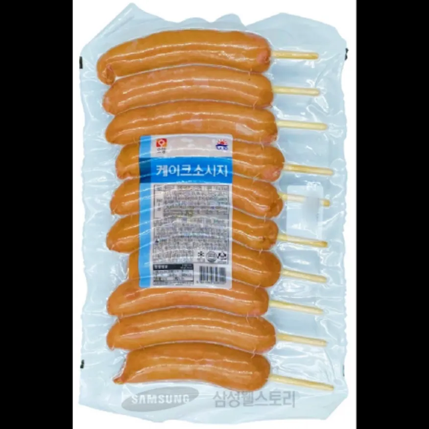 (16:30마감)케이크소시지(1.35KG(10EA)/PAC/돈육:국산/사조오양/계육) 이미지