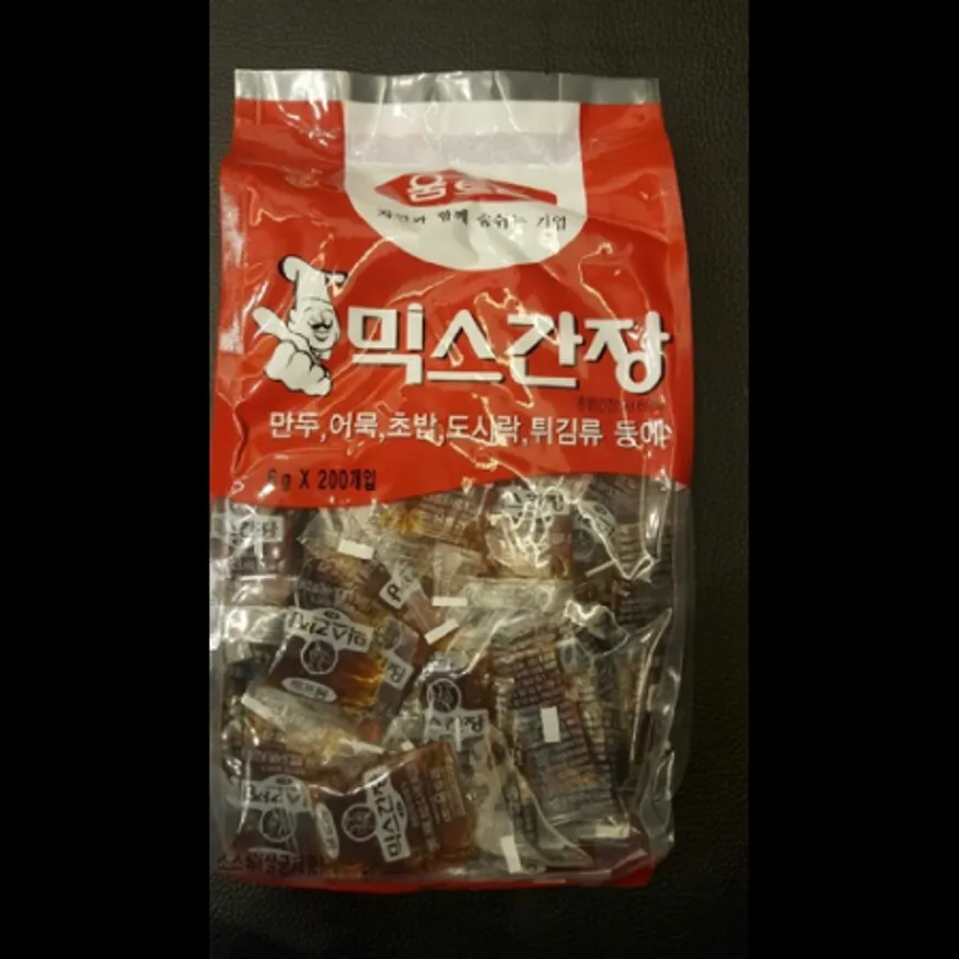 (16:30마감)믹스간장(움트리/1.2KG(6G*200EA)/PAC/대두:인도산) 이미지