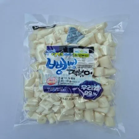 (16:30마감(D) 구멍떡볶이(국산/칠갑/1kg)EA 이미지