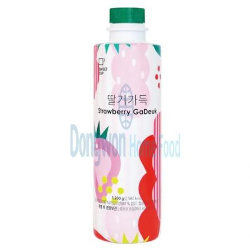 (16:30마감(D) 딸기가득베이스(스위트컵/1.2kg)EA 이미지