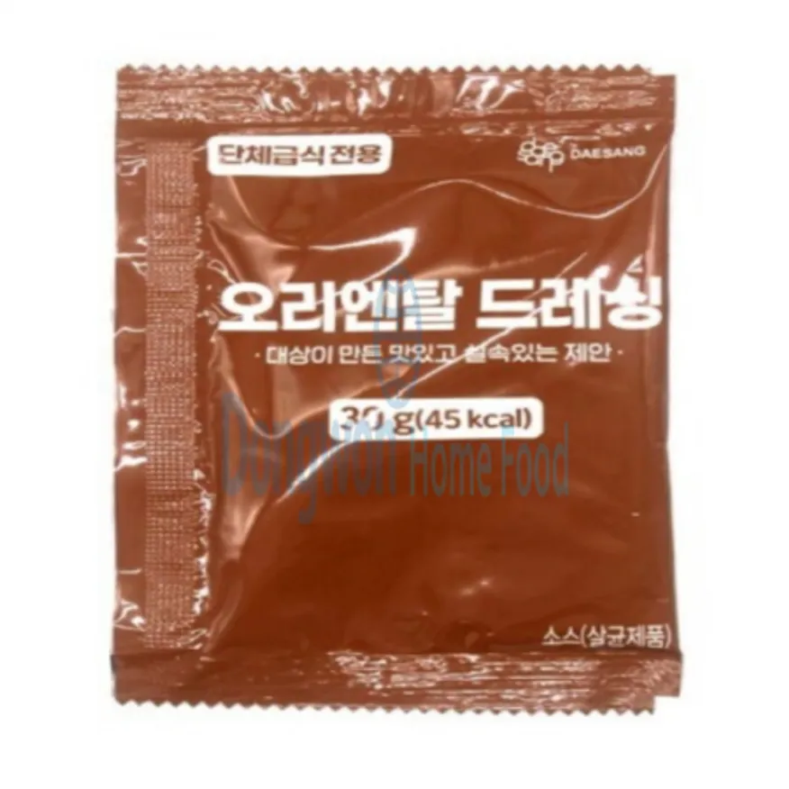 (16:30마감(D) 오리엔탈드레싱(대상/30g*100입/단체급식전용)BOX 이미지
