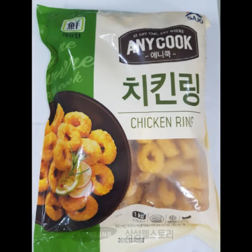 (16:30마감)애니쿡치킨링(대림/1KG(약100~110EA)/PAC/계육:국내산) 이미지