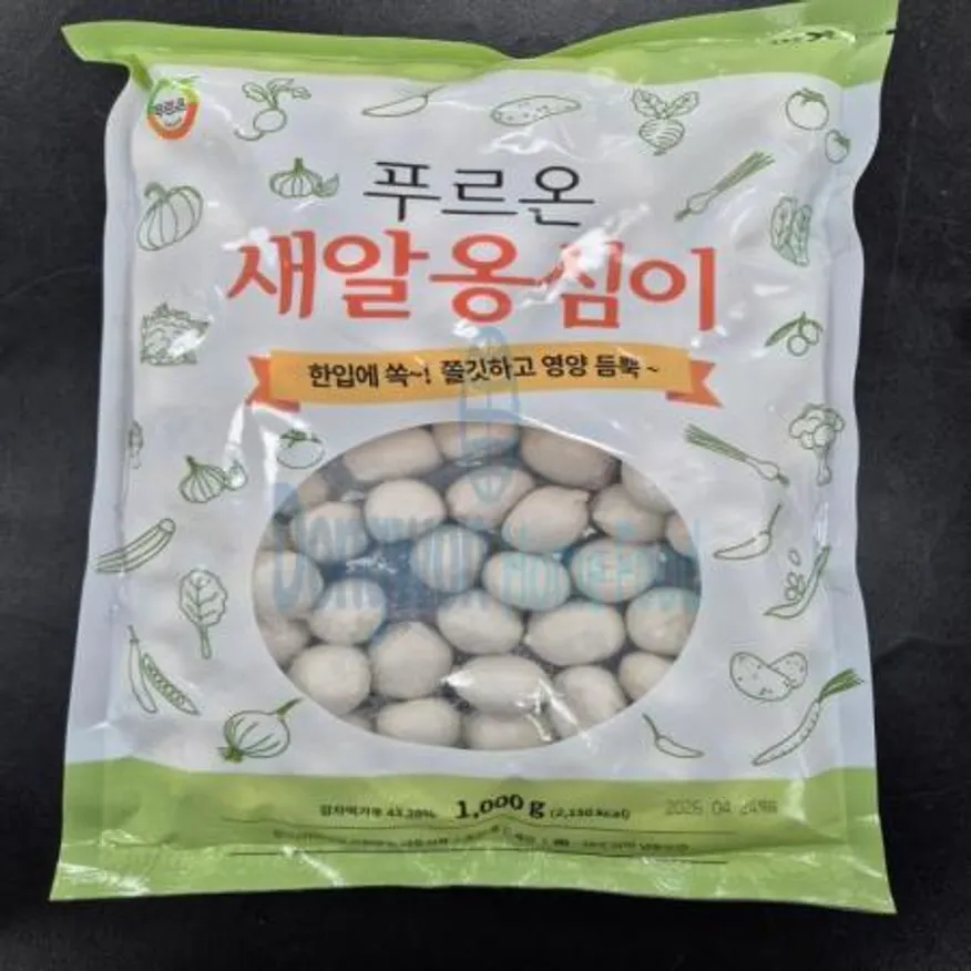(16:30마감(D) 새알옹심이(푸르온/약100입/1KG)EA 이미지