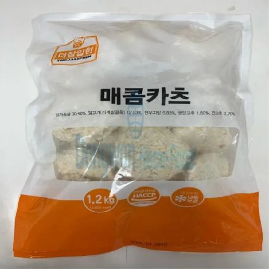 (16:30마감(D) 더잘입힌매콤카츠(국일/1.2kg/닭고기:국내산/20입)EA 이미지