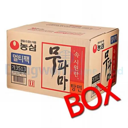 (16:30마감(D) 무파마라면(농심/멀티팩/32입)BOX 이미지