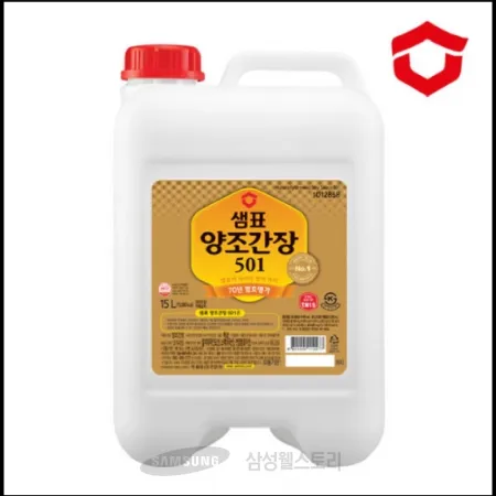 (16:30마감)양조간장501(15L/EA/탈지대두:외국산/샘표) 이미지