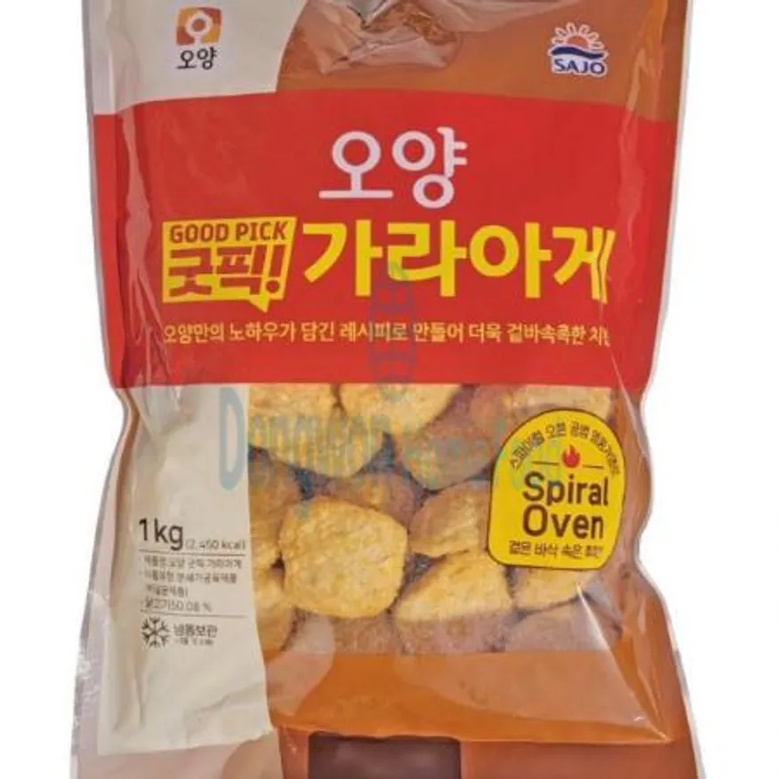 (16:30마감(D) 굿픽치킨가라아게(사조오양/닭고기:국내산/1kg)EA 이미지