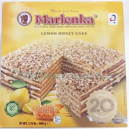 (16:30마감(D) 레몬맛허니케이크(말렌카/냉동/800g)EA 이미지