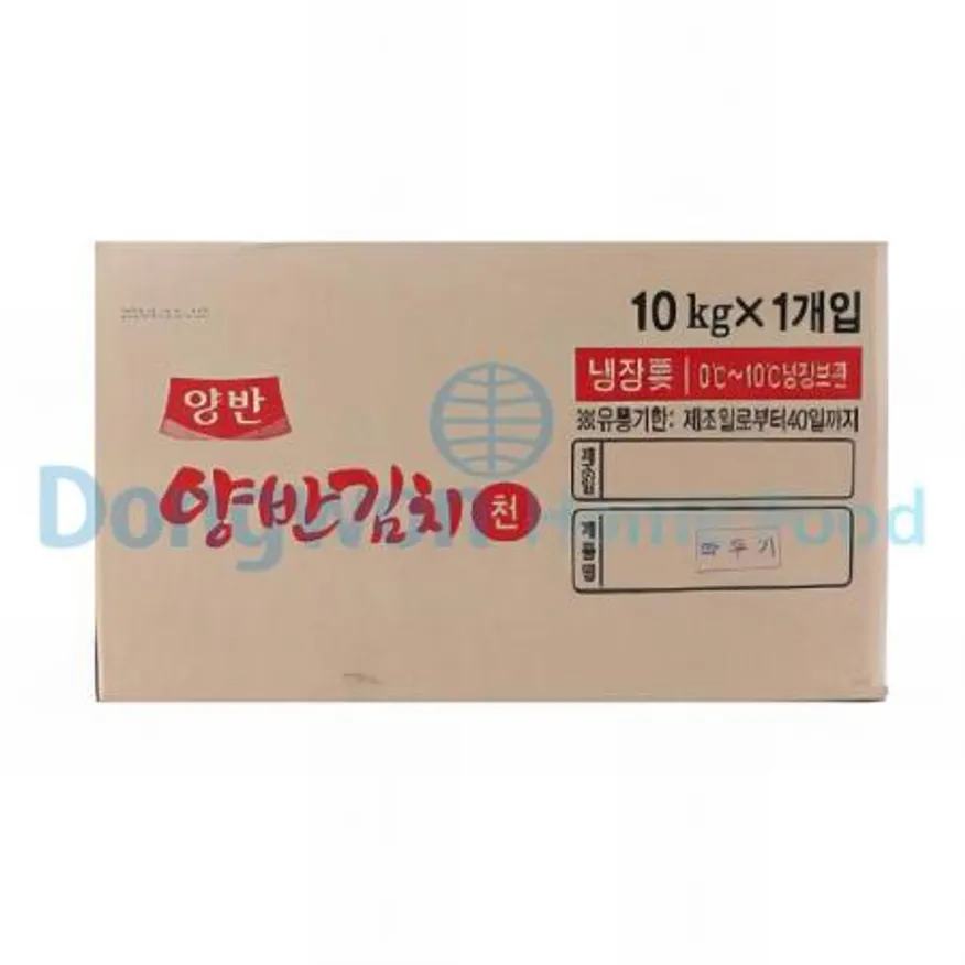 (16:30마감(D) 깍두기(국산/고춧가루:국산/양반(천)/생/10kg)BOX 이미지