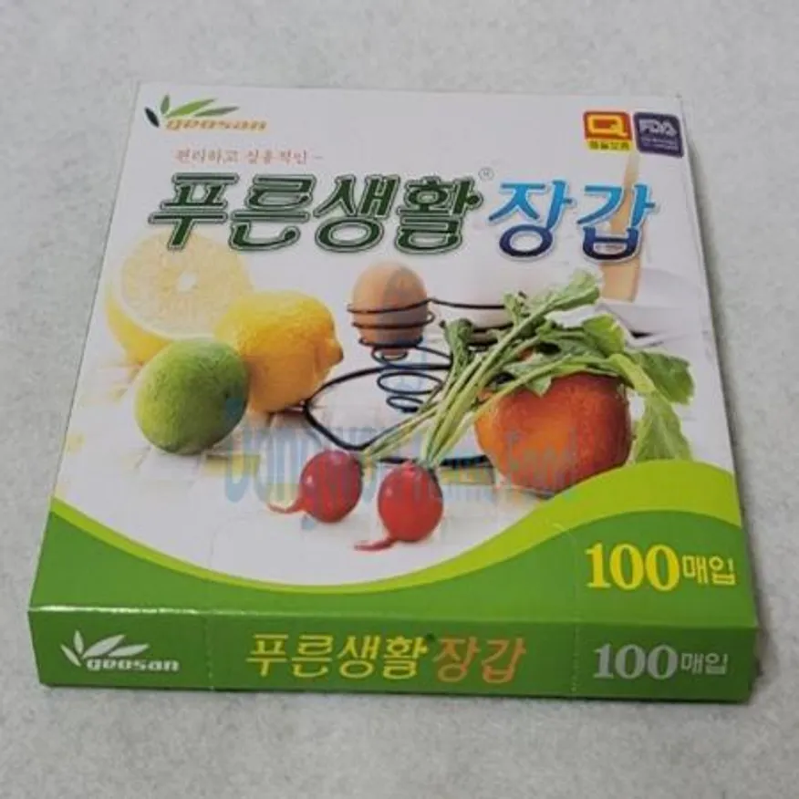 (16:30마감(D) 위생장갑(거산/푸른생활/100매/식품용)EA 이미지