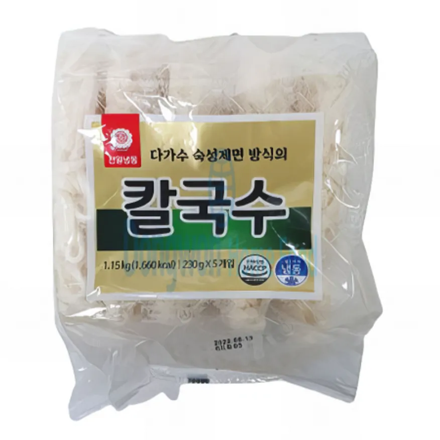 (16:30마감(D) 칼국수(천일/냉동/일자면/230G*5입/1.15KG)EA 이미지