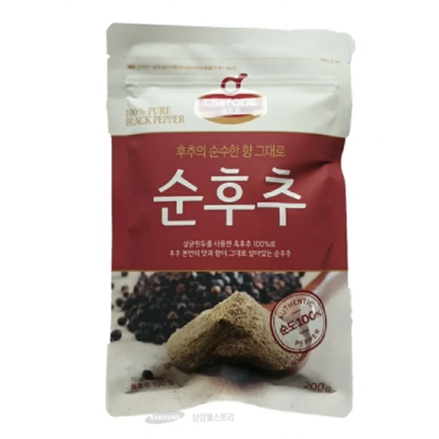 (16:30마감)쉐프원순후추(200G/EA/말레이시아산/대상/흑후추:베트남) 이미지