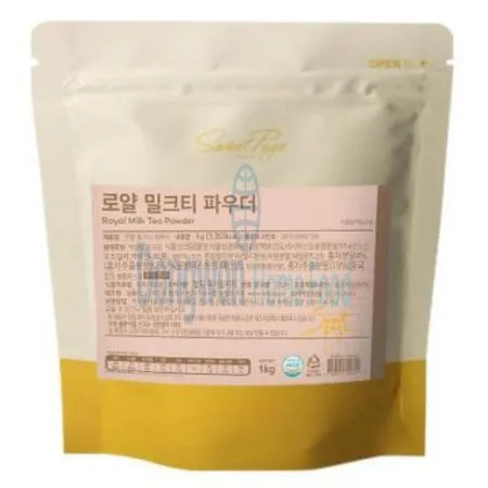 (16:30마감(D) 스위트페이지로얄밀크티파우더(셀플러스/1KG)EA 이미지