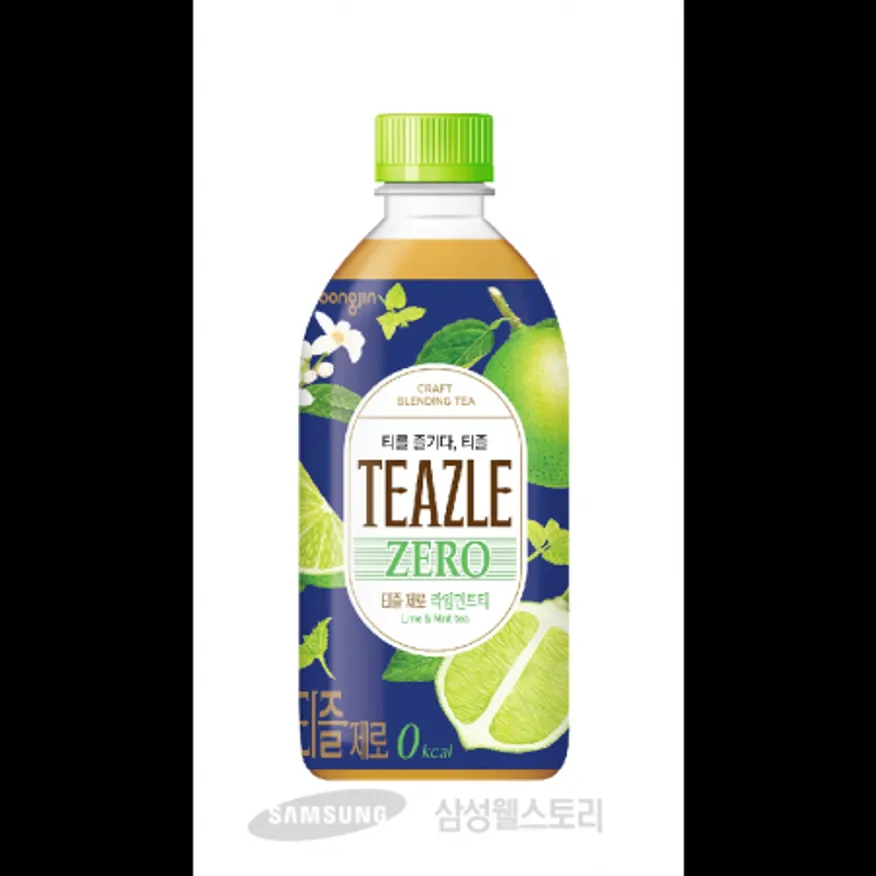 (16:30마감)티즐제로라임민트티(500ML/EA(20EA/BOX)/웅진) 이미지