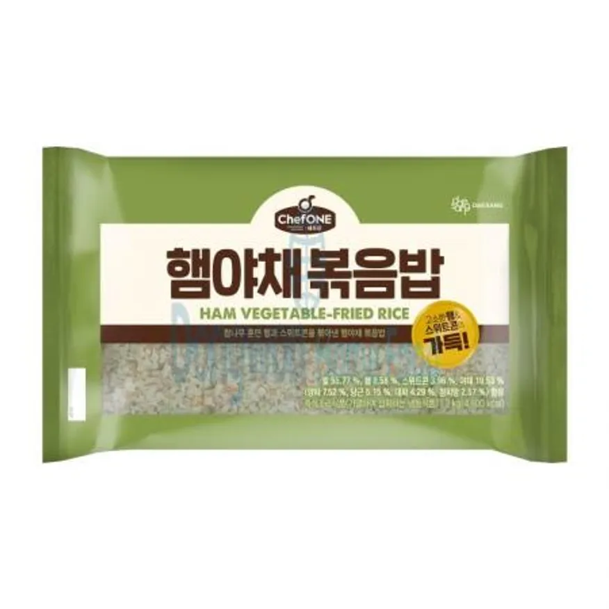(16:30마감(D) 쉐프원햄야채볶음밥(쌀:외국산/대상/3kg)EA 이미지