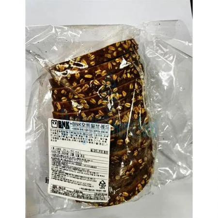 (16:30마감(D) BNK오트밀브레드(BNK/냉동/35g*10입*4팩/1.4kg)BOX 이미지