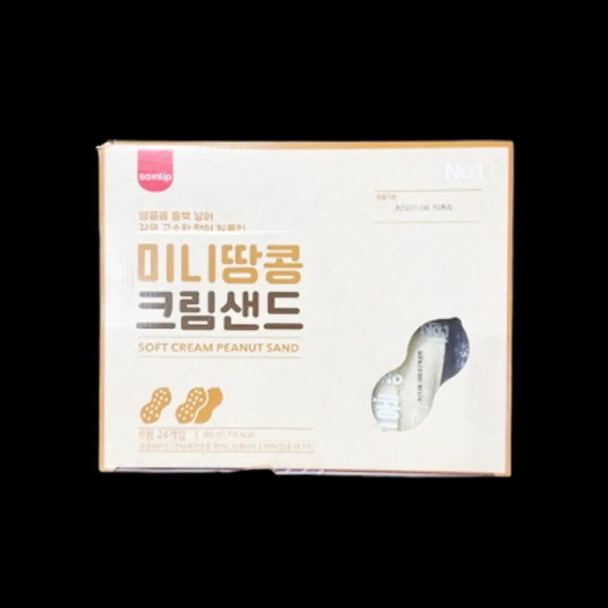 코스트코/삼립-미니땅콩크림 샌드 60G x 8 이미지