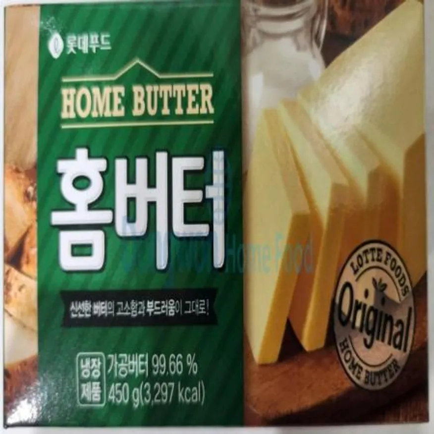 (16:30마감(D) 홈버터(롯데푸드/냉장/무염/450g)EA 이미지