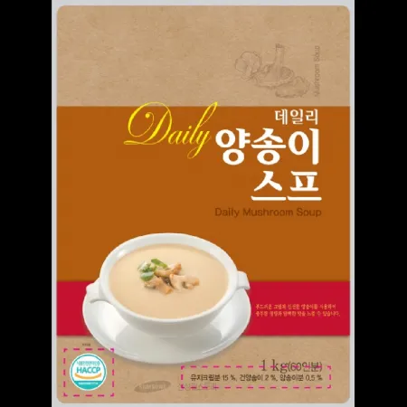 (16:30마감)데일리양송이스프(1KG/EA/SB) 이미지