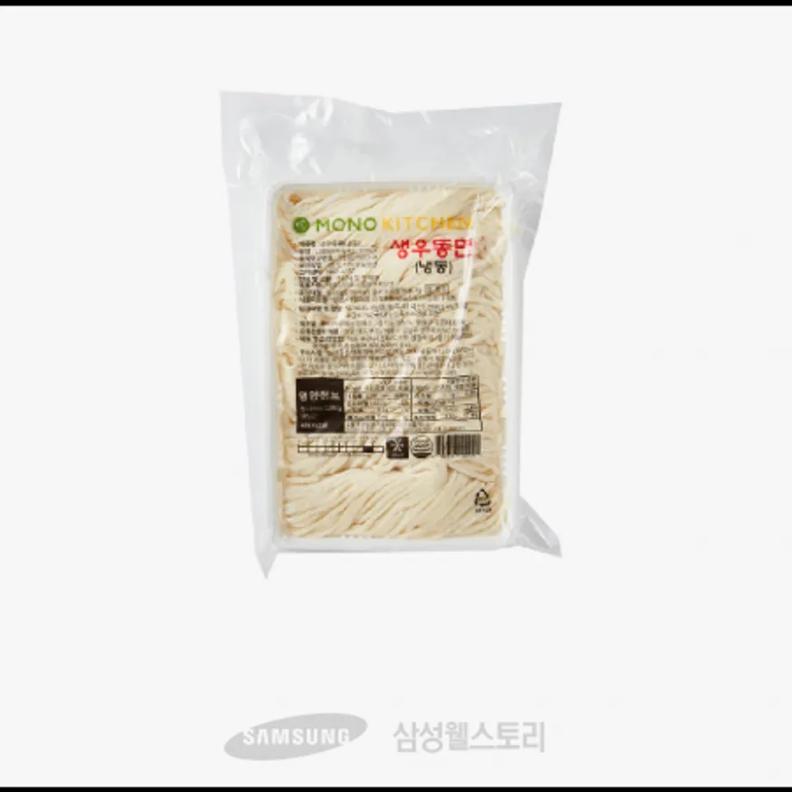 (16:30마감)냉동(엘에프푸드/1.08KG(180G*6EA)/PAC/모노키친생우동면) 이미지
