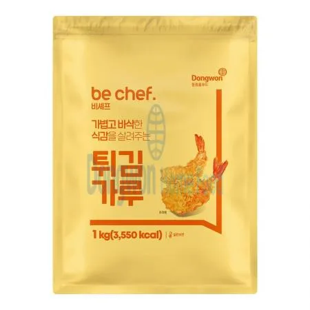 (16:30마감(D) be chef. 튀김가루(1KG/동원홈푸드)EA 이미지