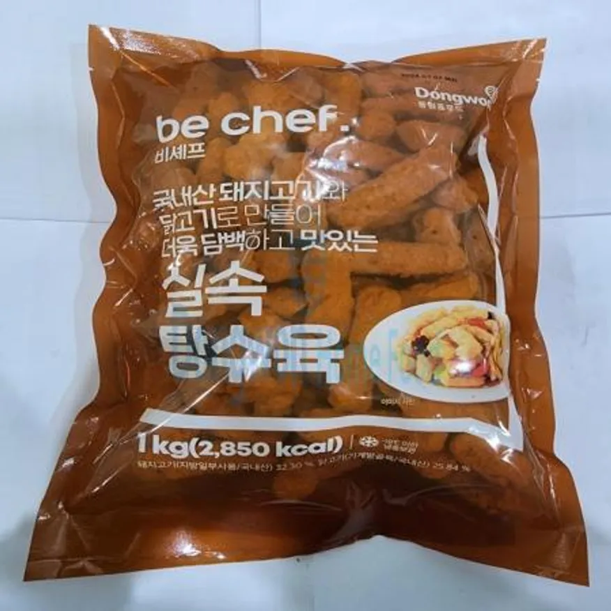 (16:30마감(D) be chef. 실속탕수육(동원홈푸드/계육,돈육:국내산/1kg)EA 이미지