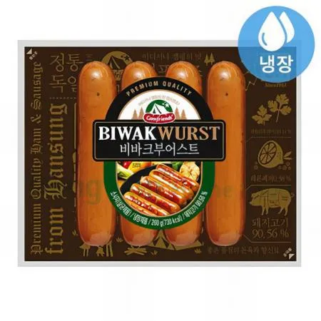(16:30마감(D) 비바크부어스트(한성/돼지고기:국산/65g*4입/260g)EA 이미지