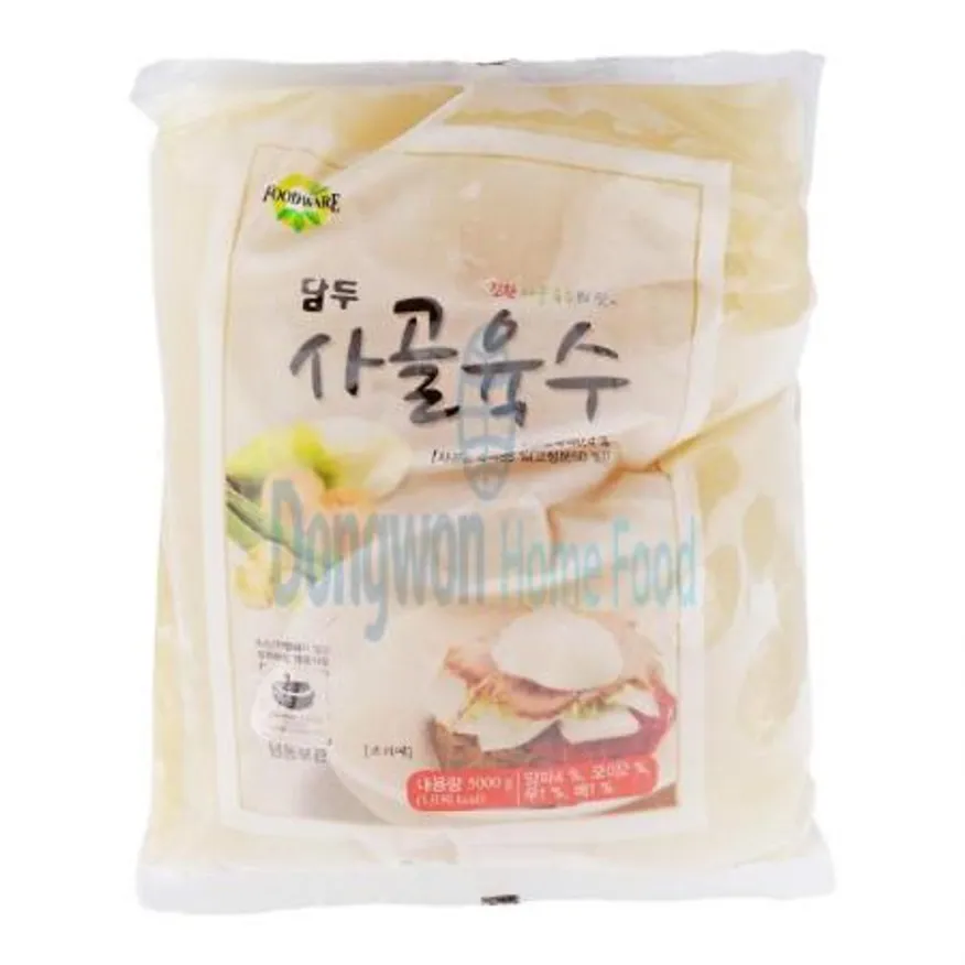 (16:30마감(D) 사골육수(담두/푸드웨어/냉면용/냉동/5kg)EA 이미지